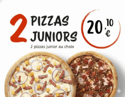 2 Pizzas Juniors